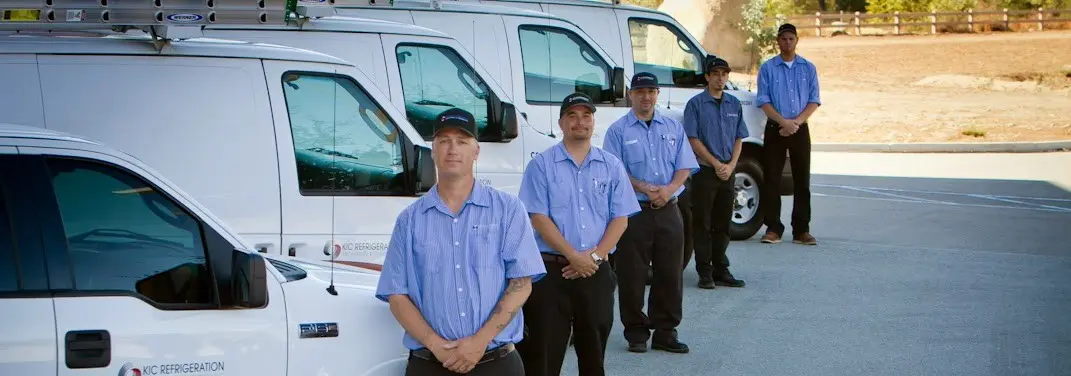 KIC Refrigeration crew ready for Mini Split Repair jobs across Concord
